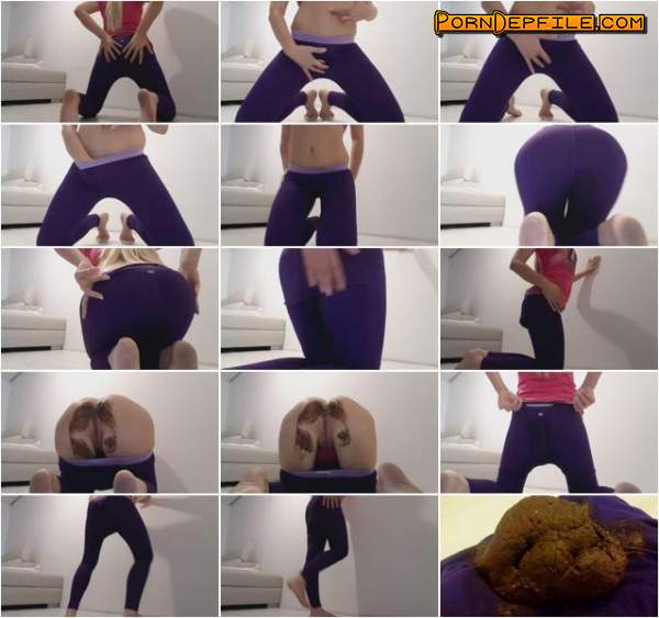 Scat Porn: Messy Yoga Pants - Pooping (Scat) 1080p
