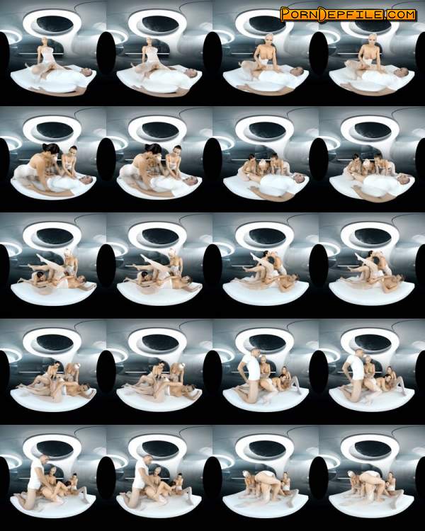 RealityLovers: Patty Michova, Vanessa Decker, Blanche Bradburry - Space Orgasm Voyeur (Blonde, Big Tits, Group Sex, VR) (Smartphone) 960p