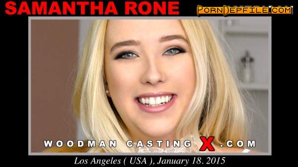 WoodmanCastingX: Samantha Rone - Casting X 187 * Updated * (Casting, Anal, Pissing, France) 360p