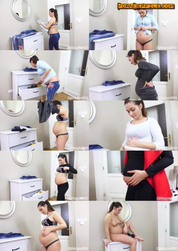 mypreggo: Missy - Missy Can't Fit into Her Old Clothes (Solo, Teen, Fetish, Pregnant) 720p