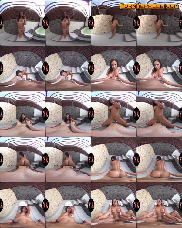 VRLatina: Isabella Angela - Hot Tub Cum Machine (Big Ass, Latina, Big Tits, VR) (Oculus) 1500p