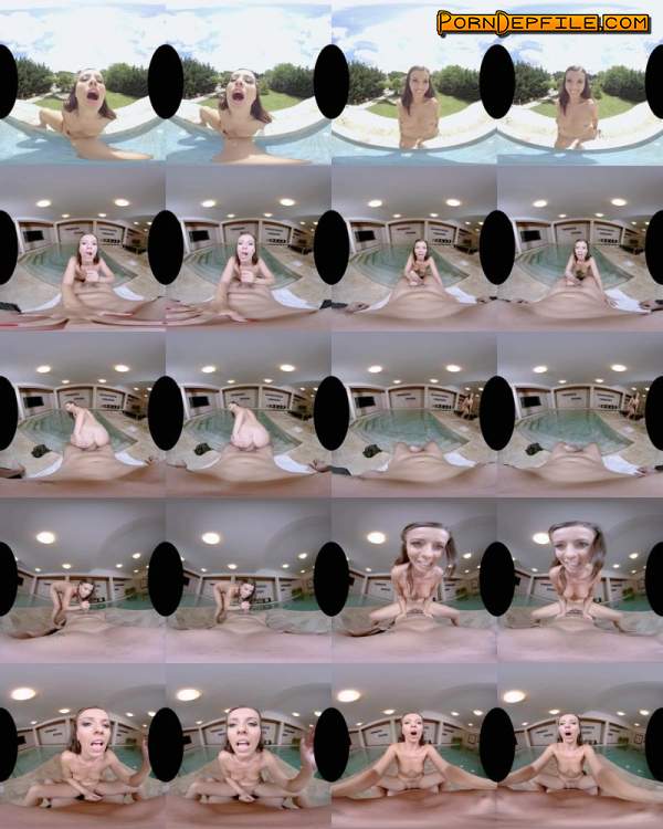 RealityLovers: Vicky Love - Pool Of Love POV (Brunette, VR, SideBySide, Oculus) (Oculus) 1920p