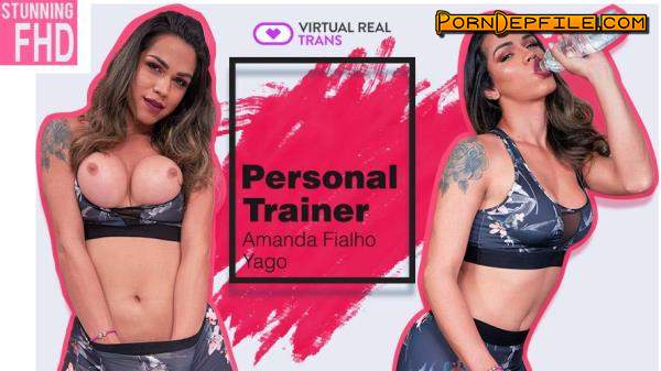 VirtualRealTrans: Amanda Fialho - Personal Trainer (VR, Shemale, SideBySide, Smartphone) (Smartphone, Mobile) 1080p