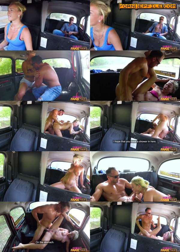 FemaleFakeTaxi: Licky Lex - Horny sweaty taxi backseat fuck (Blonde, Big Tits, BDSM, Spanking) 720p
