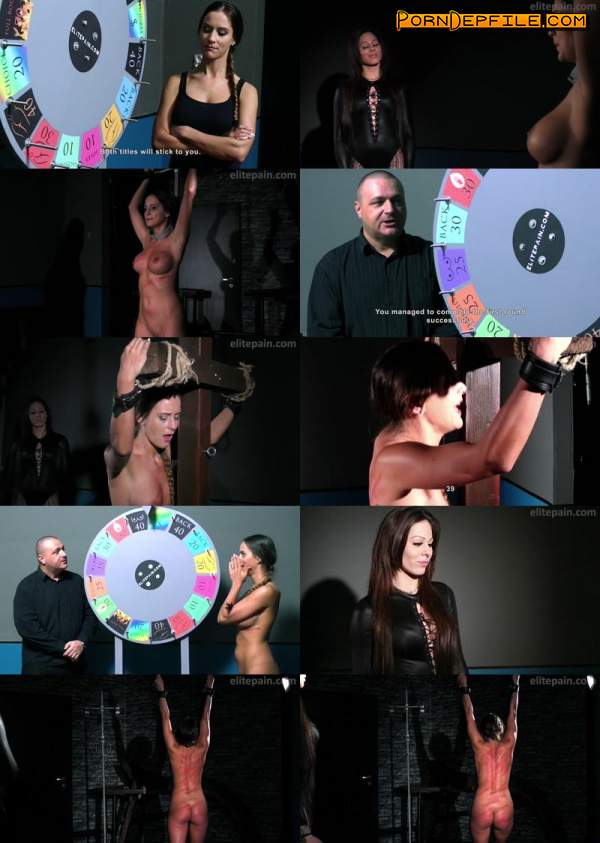 ElitePain: Amanda, Cleo - Wheel of Pain 25 (BDSM, Spanking, Torture, Humiliation) 720p