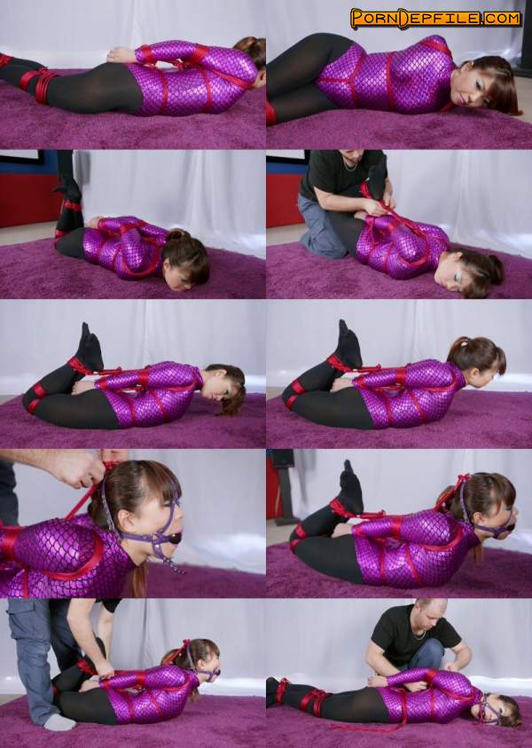 RestrictedSenses, clips4sale: Mina - Purple Mermaid Bodysuit & Red Rope (HD Porn, FullHD, BDSM, Bondage) 1080p