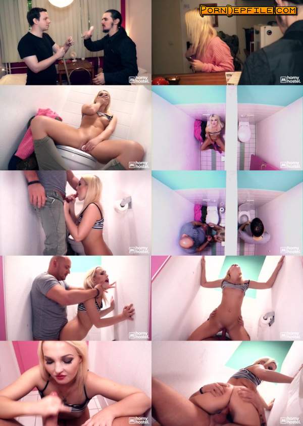 HornyHostel, LetsDoeIt: Lovita Fate - The Bathroom Stall (Czech, Creampie, Blonde, Teen) 1080p