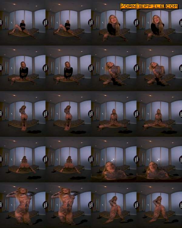 StripzVR: Lauren Brock - Roll Your Weed On It (Solo, VR, SideBySide, Oculus) (Oculus) 2880p
