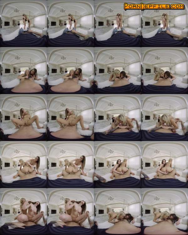 WankzVR: Jenna Jay, Zoey Monroe - VIP Lap Dance (Threesome, VR, Gear VR, SideBySide) (Samsung Gear VR) 1600p