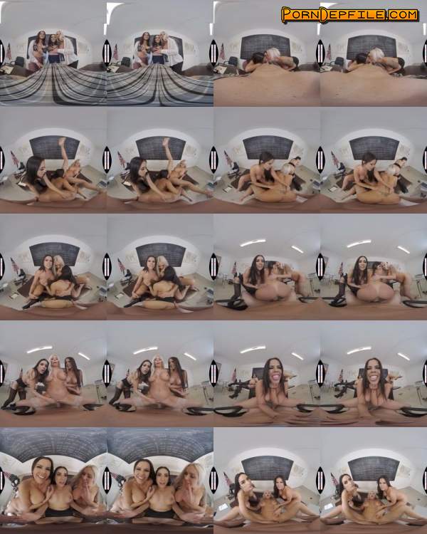 NaughtyAmericaVR: Diamond Kitty, Nina Elle, Tia Cyrus - ClassRoom 2 (Anilingus, VR, SideBySide, Oculus) (Oculus Rift, Vive) 2048p