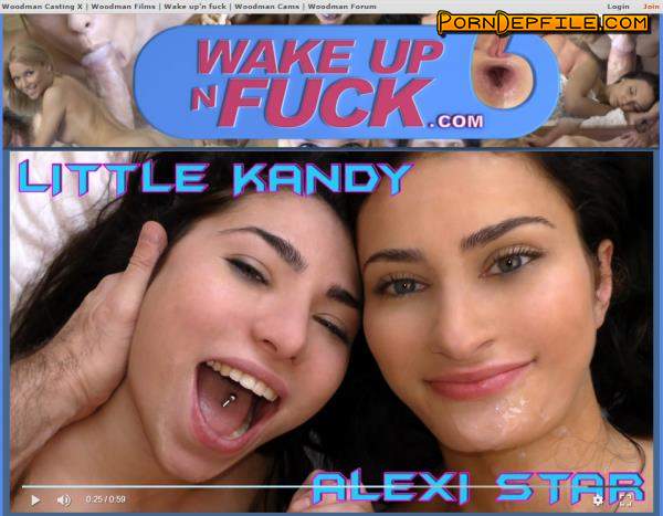 WakeUpNFuck, WoodmanCastingX: Little Candy, Alexi Star - WUNF 238 (Small Tits, Casting, Group Sex, Anal) 1080p