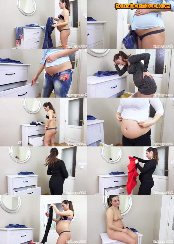 MyPreggo: Missy - Missy Can't Fit into Her Old Clothes (Solo, Teen, Fetish, Pregnant) 720p
