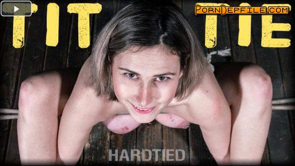 HardTied: Red August - Tit Tie (HD Porn, BDSM, Torture, Humiliation) 720p
