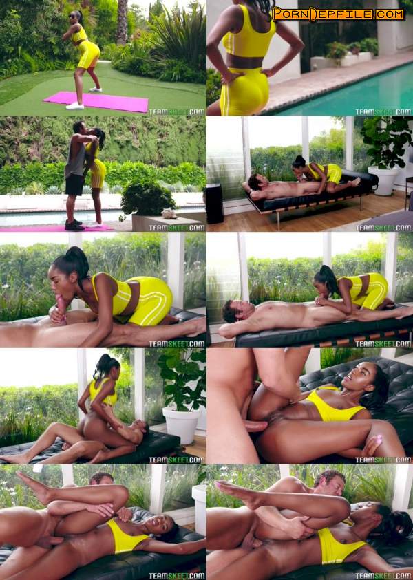 TeamSkeet, TheRealWorkout: Ashley Aleigh - Going Hard In The Pink (Hardcore, Ebony, Doggystyle, Teen) 1080p