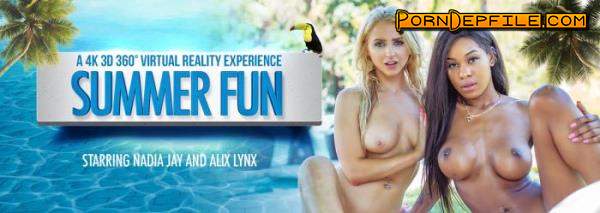 VRBangers: Alix Lynx, Nadia Jay - Summer Fun (VR, SideBySide, Gear VR, Oculus) (Oculus Rift, Vive, GO, Samsung Gear VR) 1920p