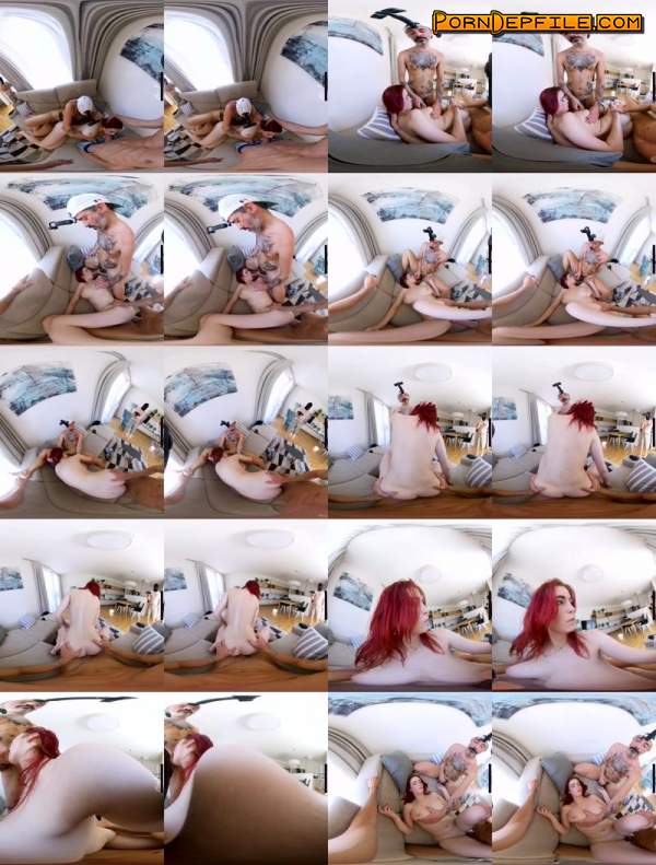 PornstarExperience: Sophia Traxler - Busty Teen Threesome (VR, SideBySide, Oculus, Gear VR) (Oculus Rift, Vive, GO, Samsung Gear VR) 2160p