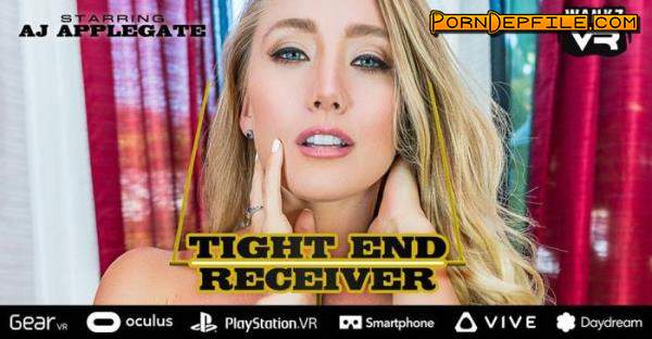 WankzVR: AJ Applegate - Tight End Receiver (Anal, VR, SideBySide, Smartphone) (Smartphone, Mobile) 1080p