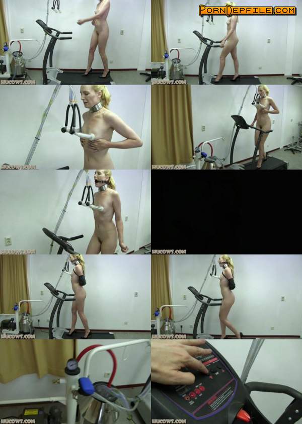 HuCows: Ariel Anderssen - Ariel Anderssen on the treadmill (HD Porn, FullHD, BDSM, Bondage) 1080p