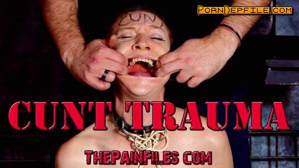 ThePainFiles: Cunt Trauma (FullHD, BDSM, Torture, Humiliation) 1080p