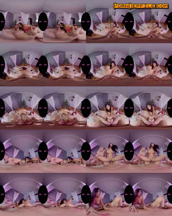18VR: Polly Pons, Alexa Flexy - Christmas Bashing (Threesome, VR, SideBySide, Oculus) (Oculus) 2700p