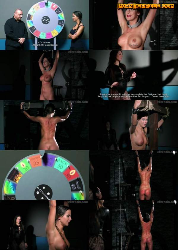 ElitePain: Amanda, Cleo - Wheel of Pain 25 (BDSM, Bondage, Torture, Humiliation) 1080p