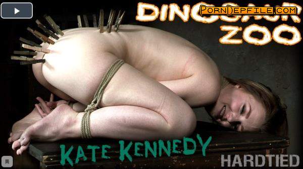 HardTied: Kate Kennedy, London River - Dinosaur Zoo (HD Porn, BDSM, Torture, Humiliation) 720p