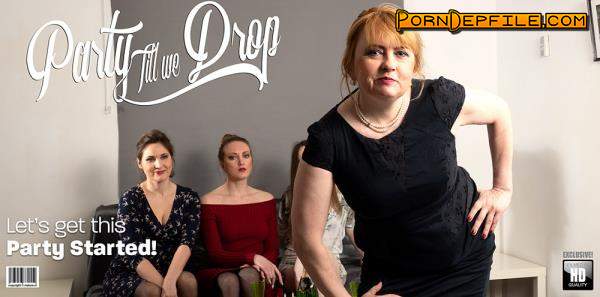 Mature.nl: Inessa (33), Larissa (46), Mikaela (25), Miroslava (35) - After some champagne these four lesbian mature housewives get a taste of each other (Teen, Mature, Group Sex, Lesbian) 1080p