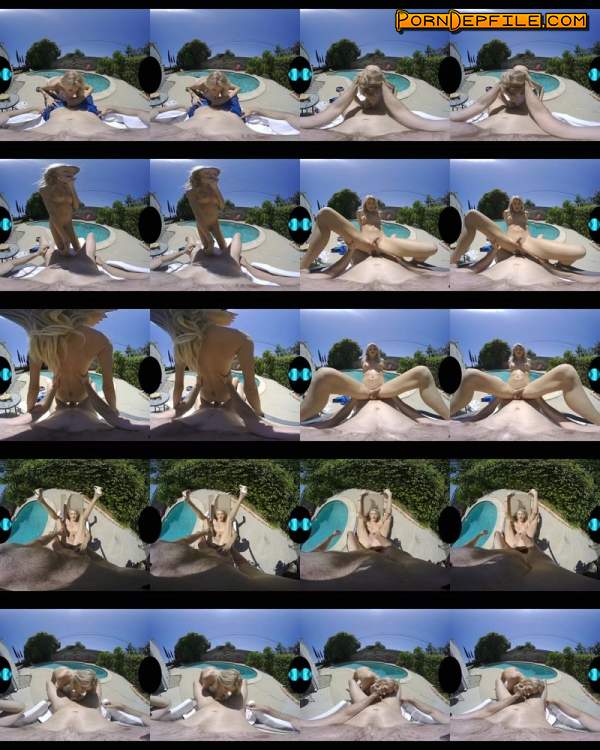 GroobyVR: Cassandra Lovelox - Hot Pie By The Pool! (Anal, Transsexual, VR, Shemale) (Oculus Rift, Vive) 1920p