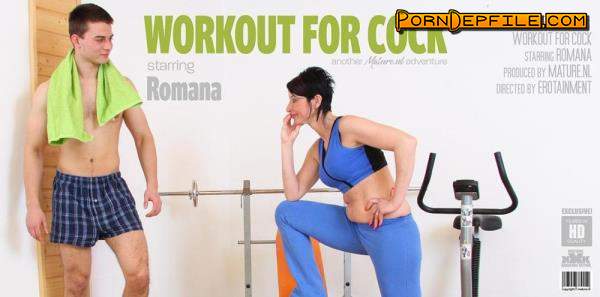 Mature.nl: Romana E. (38) - The Naughty Gym Instructor (Brunette, Big Tits, Milf, Mature) 1080p