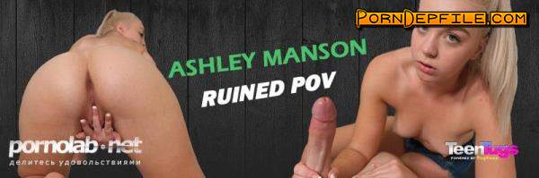 TeenTugs, TugPass: Ashley Manson - Ruined POV (Handjob, Cumshot, Blonde, Teen) 1080p