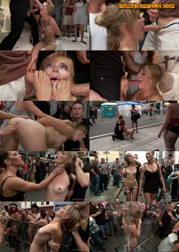 PublicDisgrace, Kink: Ariel X And Mona Wales - Folsom Street Spectacle! The ultimate humiliation of Mona Wales (Pissing, Fetish, BDSM, Fisting) 720p