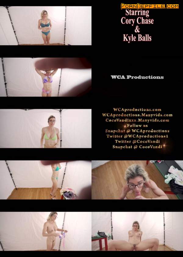 WCA Productions, Manyvids: Cory Chase - Beach Changing Room With My Stepmom (POV, Big Tits, Milf, Incest) 1080p