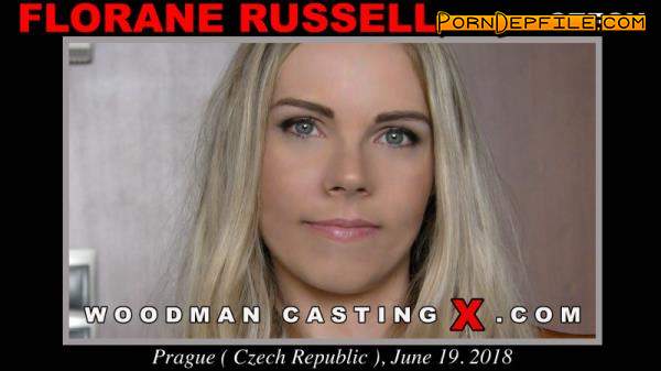 WoodmanCastingx: Florane Russell - Casting Hard (Anilingus, Casting, Anal, Pissing) 2160p