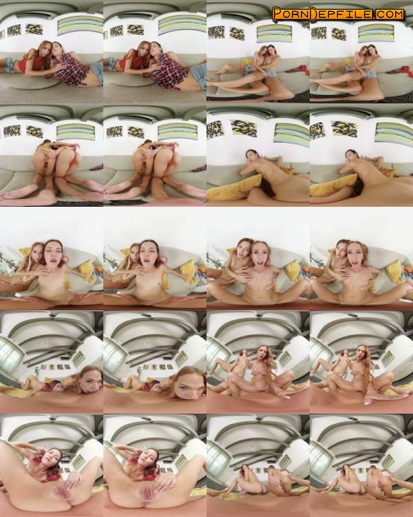CzechVR: Cindy Shine, Paris Devine - Entertain us! - Czech VR 374 (Threesome, VR, SideBySide, Oculus) (Oculus Rift, Vive) 2700p