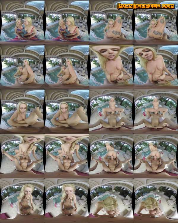 MilfVR: Christie Stevens, Sarah Vandella - Double Tub Trouble (VR, Facesitting, SideBySide, Smartphone) (Smartphone, Mobile) 1080p