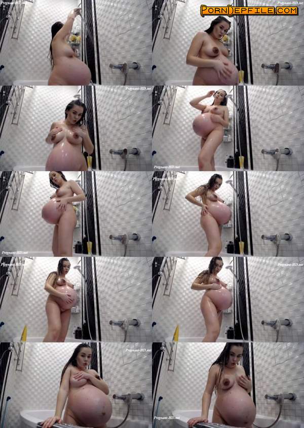 Pornhub: Linda_0nline - Custom Video 9 - Pregnant Nude In The Bathtub (FullHD, Natural Tits, Fetish, Pregnant) 1080p