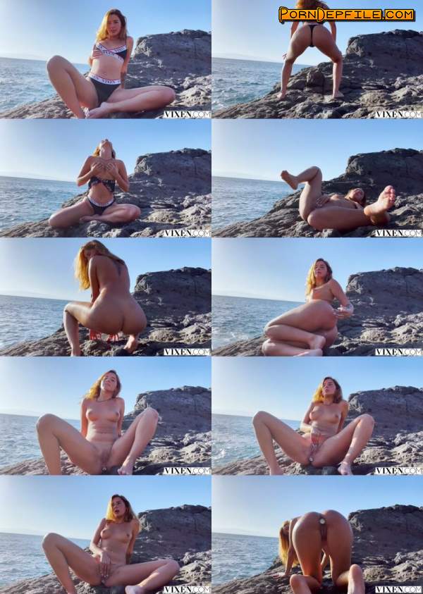 Vixen, Vixen Intimates Series: Agatha Vega - At the beach with Agatha (Latina, Brunette, Solo, Anal) 2160p