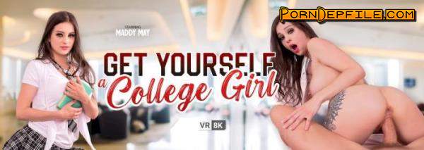 VRBangers: Maddy May - Get Yourself a College Girl (Big Tits, VR, SideBySide, Oculus) (Oculus Rift, Vive) 1920p