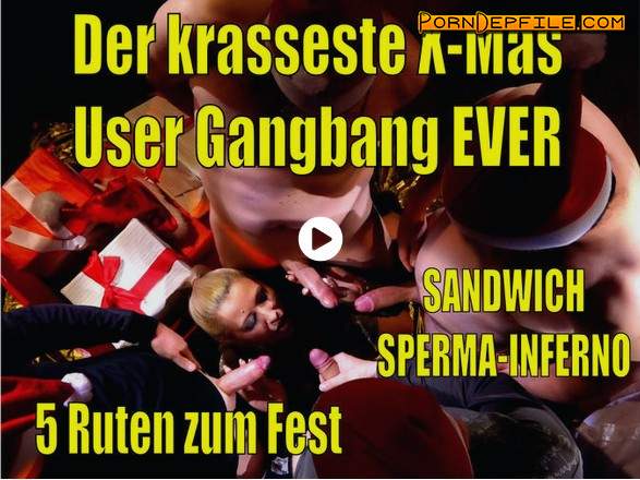 MyDirtyHobby: Daynia - Der Krasseste XMas User Gangbang ever - Sandwich SpermaInferno zum Fest (GangBang, Group Sex, MyDirtyHobby, Bukkake) 1080p