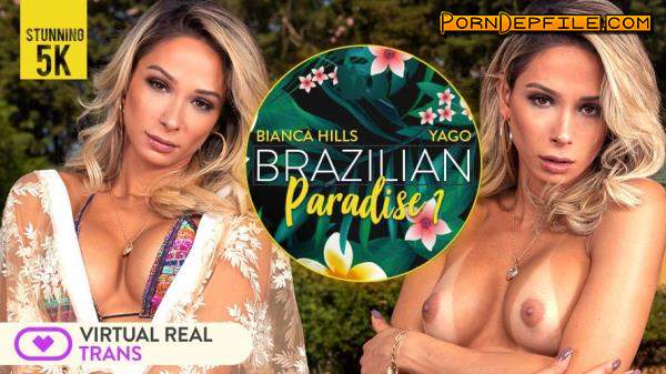 VirtualRealTrans: Bianca Hills - Brazilian paradise I (VR, SideBySide, Oculus, Shemale) (Oculus Rift, Vive) 2750p