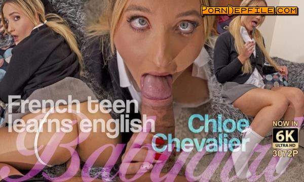perVRt, SLR: Chloe Chevalier - French Teen Learns English (France, VR, SideBySide, Oculus) (Oculus Rift, Vive) 3072p