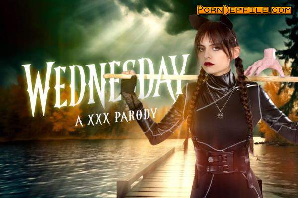 VRCosplayX: Angel Windell - Wednesday Addams A XXX Parody (Teen, VR, SideBySide, Oculus) (Oculus Rift, Vive) 2048p