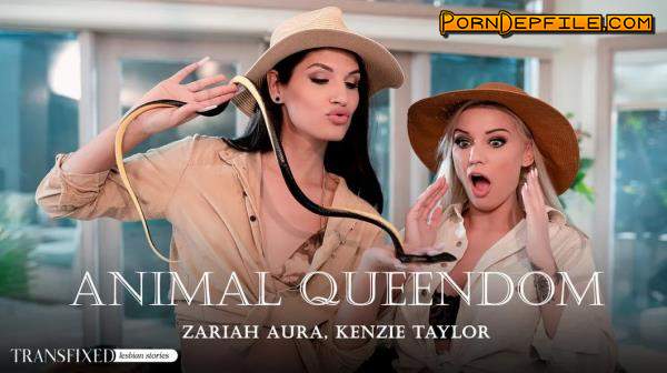 Transfixed, AdultTime: Kenzie Taylor, Zariah Aura - Animal Queendom (HD Porn, Hardcore, Transsexual, Shemale) 2160p