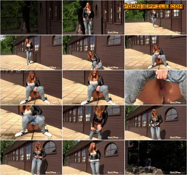 G2P: Squatting in jeans (Solo, Amateur, Teen, Pissing) 1080p
