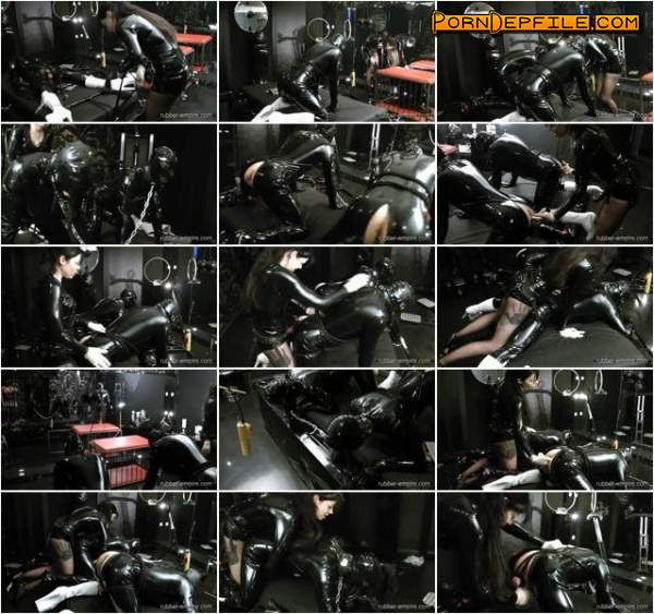 Rubber-empire: Anal fist and fuck strapon (Fetish, Strapon, Femdom, Fisting) 720p