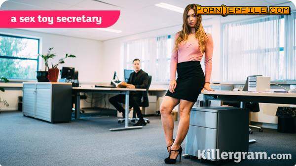 Cum Into My Office, Killergram: Taylor Sands - A Sex Toy Secretary (HD Porn, Toys, Brunette) 720p