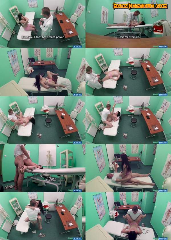 FakeHospital, FakeHub: Cassie Fire - Doctor Fucks Shaven Russian Pussy (Doggystyle, Deep Throat, Brunette, Big Ass) 720p