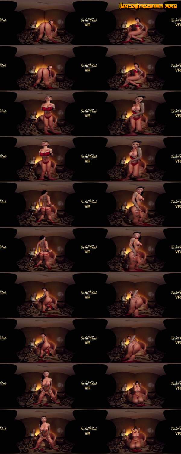 VRclubz: Christy Mack - Nude Lapdance (Solo, VR, SideBySide, Oculus) (Oculus) 2880p
