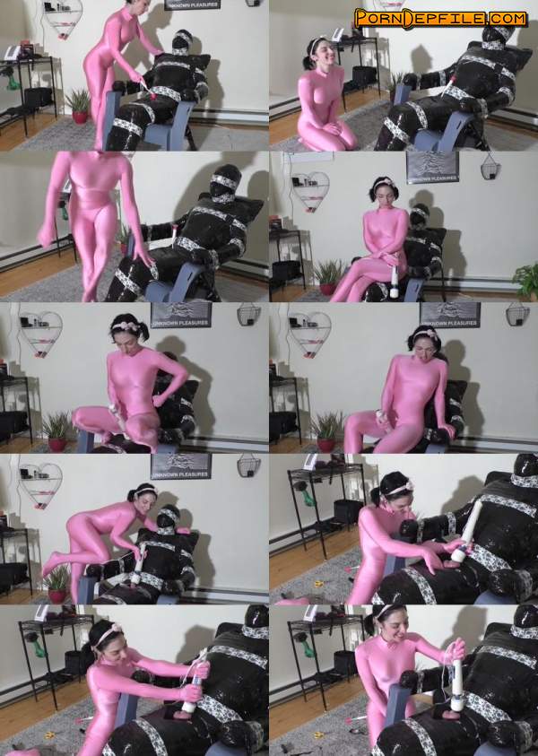 PantyhoseTherapy: Pink Casuit (Handjob, Pantyhose, Fetish, Femdom) 720p
