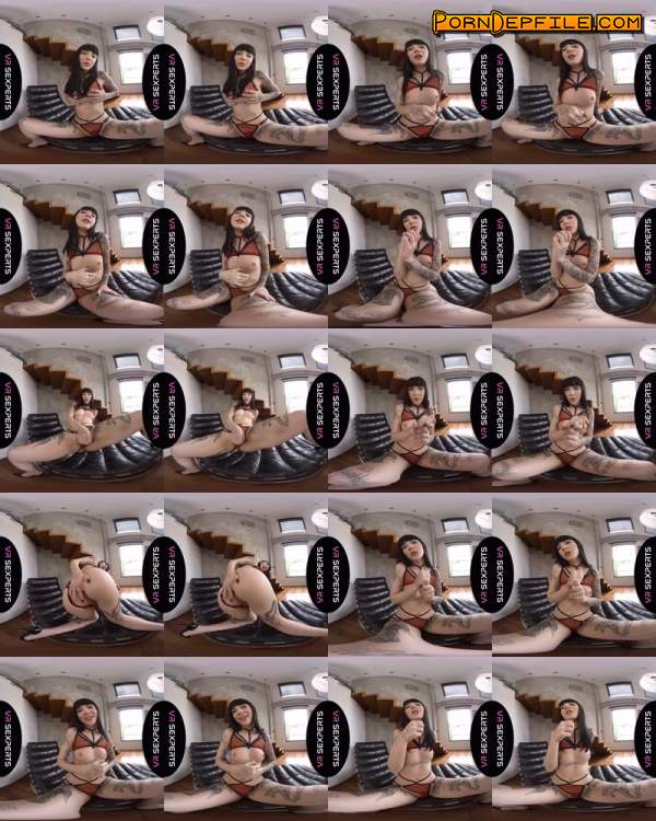 VRSexperts: Charlotte Sartre - JOI In Hot Lingerie (Brunette, VR, SideBySide, Oculus) (Oculus Rift, HTC Vive, Windows Mixed Reality, Pimax) 3000p